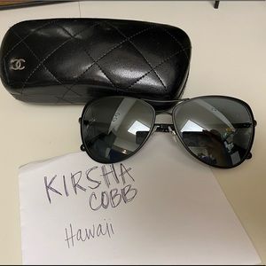 CHANEL Aviator Sunglasses